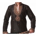 motif broderie homme