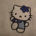 motif broderie machine gratuit-hello kitty