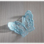 motif broderie turquoise