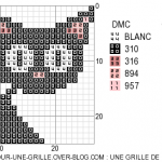 grille broderie chat