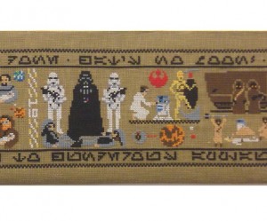 grille broderie star wars