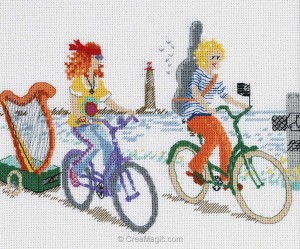 modèle broderie velo