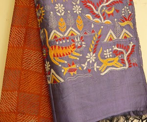 motifs broderie kantha